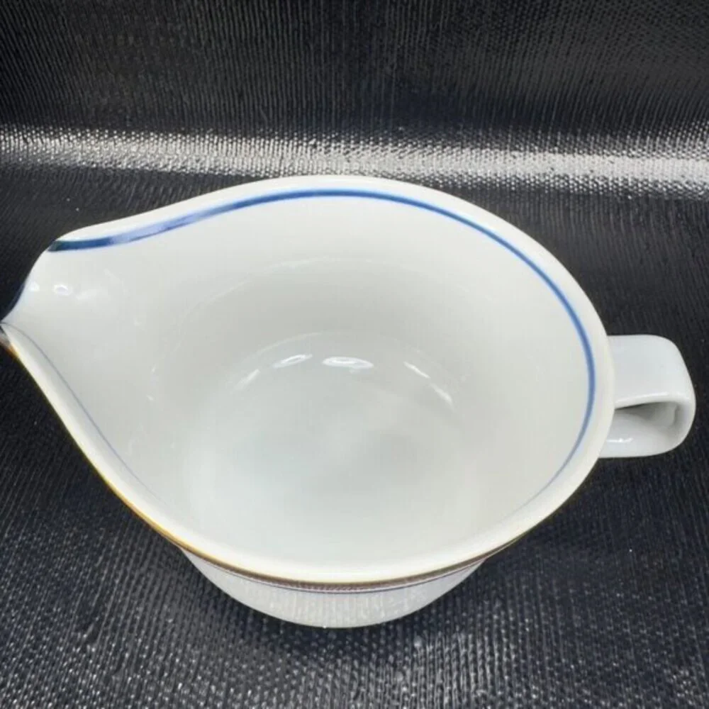 Salem Stoneware Georgetown Gravy Boat Sauce Dish American Country‎ Farmhouse VTG